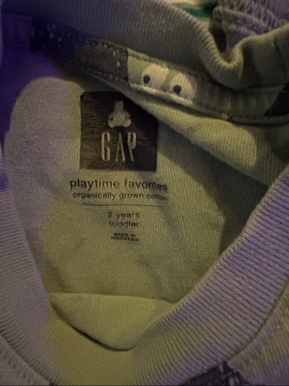 GAP Olive Green Kids Woodland Print Pajama Set - Picture 2 of 5